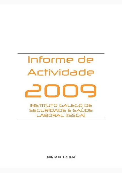  Informe de Actividade 2009 