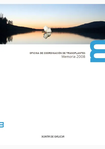  Oficina de coordinación de transplantes. Memoria 2008 (edic. bilingüe) 