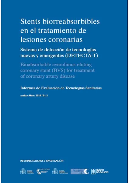  Stents biorreabsorbibles en el tratamiento de lesiones coronarias 