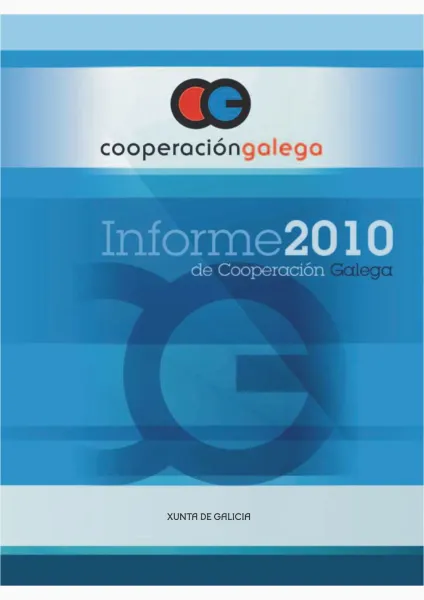  Informe 2010 de Cooperación Galega 