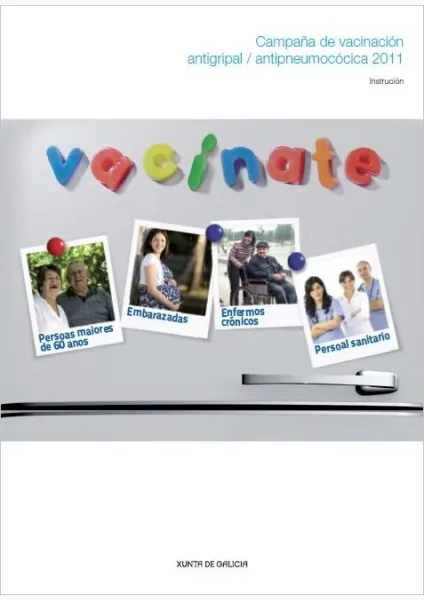  Campaña de vacinación antigripal/antipneumocócica 2011. Instrucción 