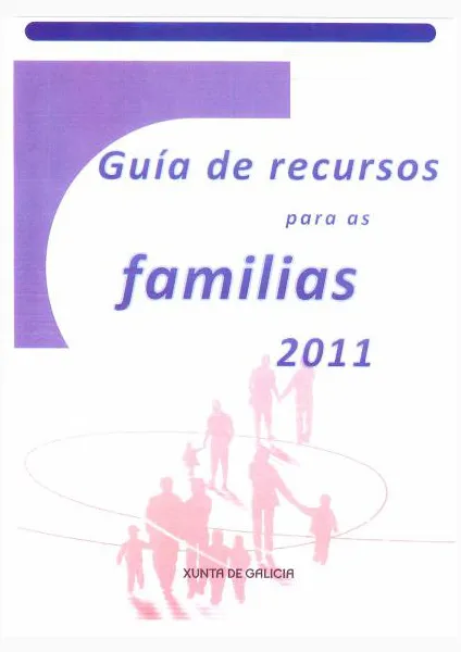  Guía de recursos para as familias 2011 