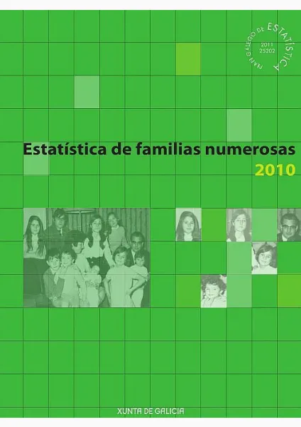  Estatística de Familias Numerosas 2010  | 2010