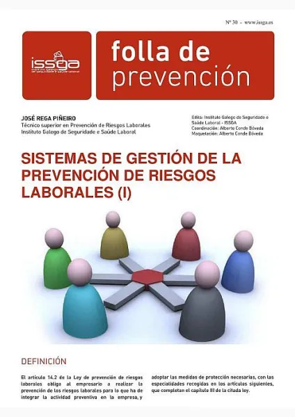  Folla de prevención nº 30. Sistemas de gestión de la prevención de riesgos laborales (I)  | Nº 30