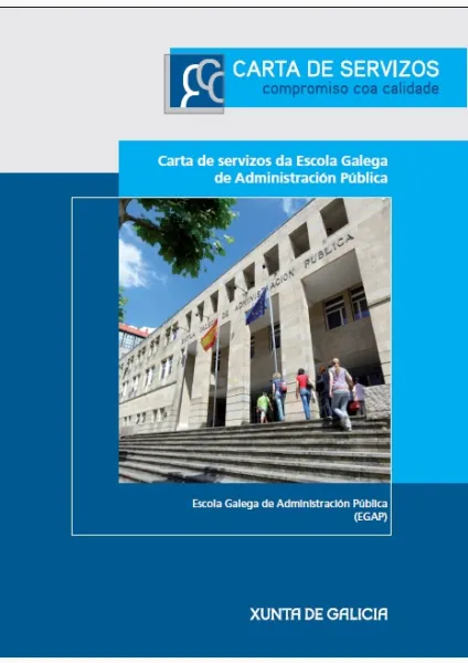  Carta de servizos da Escola Galega de Administración Pública 
