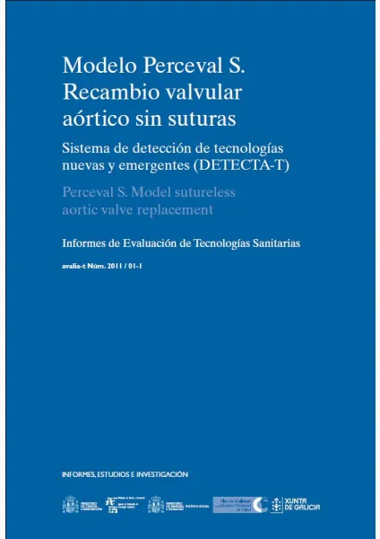  Modelo Perceval S. Recambio valvular aórtico sin suturas 