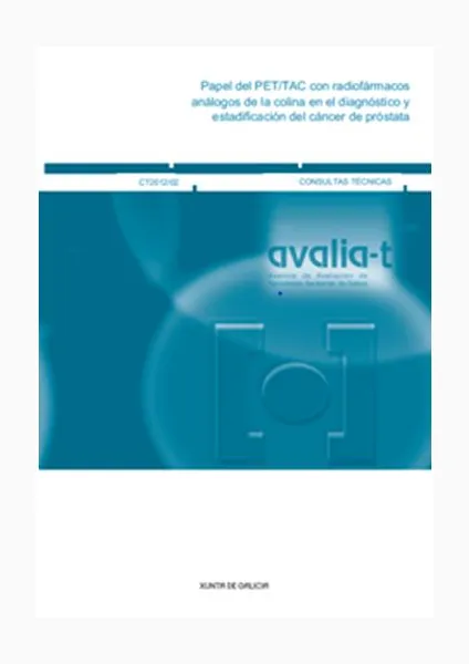  Papel del PET/TAC con radiofármacos análogos de la colina en el diagnóstico y estadificación del cáncer de próstata 
