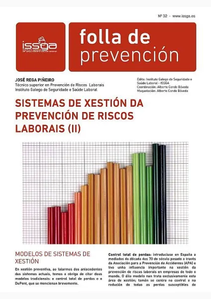  Folla de Prevención nº 32. Sistemas de xestión de prevención de riscos laborais (II)  | Núm. 32. 2012