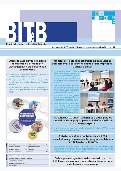  BITeB  | Núm. 77: agosto-setembro 2012