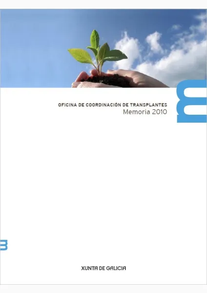  Oficina de coodinación de transplantes. Memoria 2010 