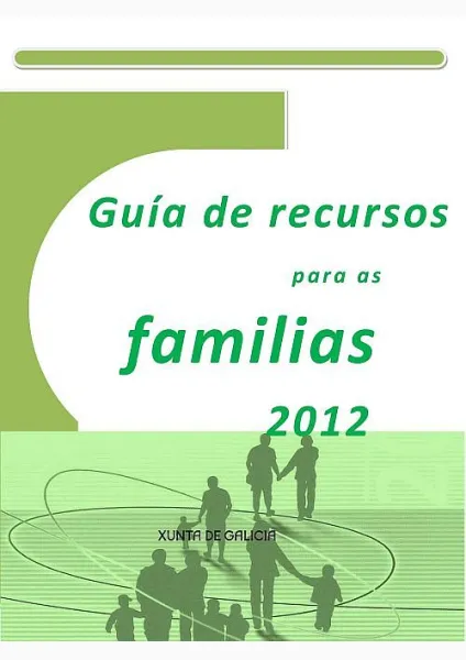  Guía de recursos para as familias. 2012 