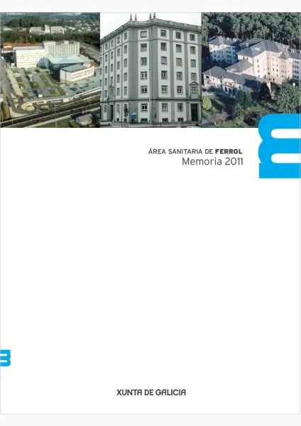 Área Sanitaria de Ferrol. Memoria 2011 