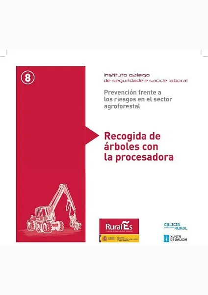  Prevención frente a los riesgos en el sector agroforestal. 8. Recogida de árboles con la procesadora 