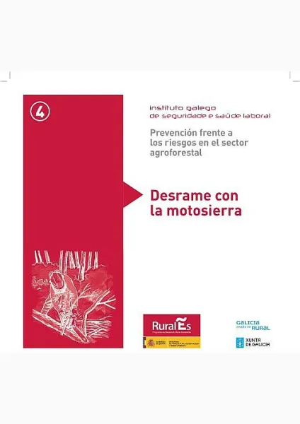  Prevención frente a los riesgos en el sector agroforestal. 4. Desrame con la motosierra 