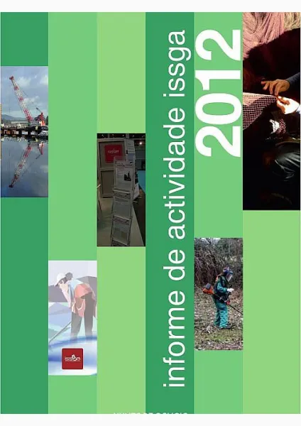  Informe de actividade ISSGA. 2012 