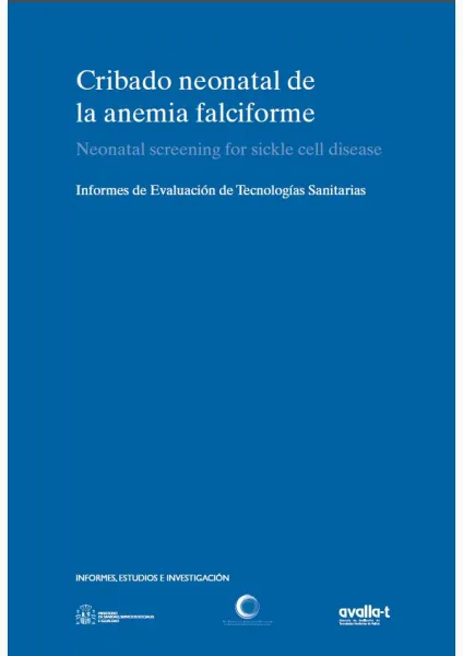  Cribado neonatal de la anemia falciforme 