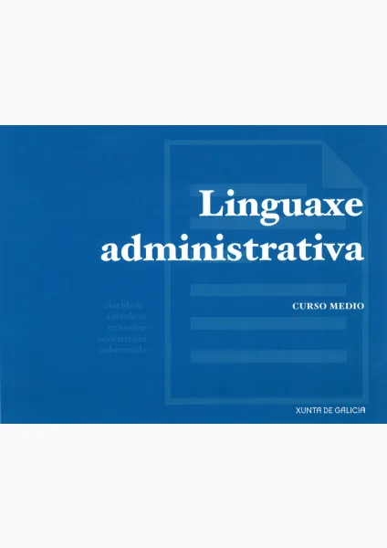  Curso medio de linguaxe administrativa 