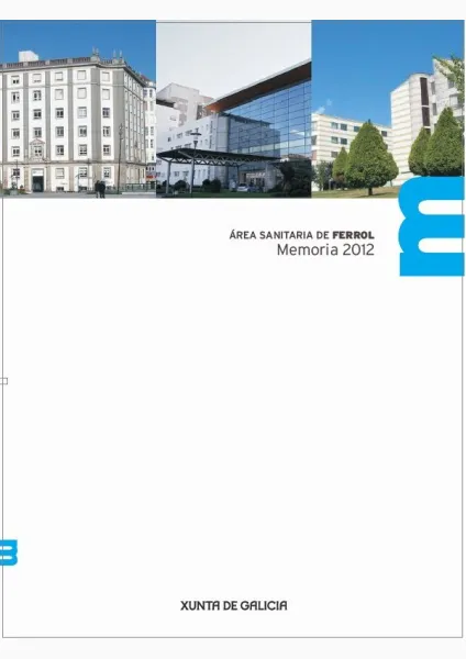  Área Sanitaria de Ferrol. Memoria 2012 
