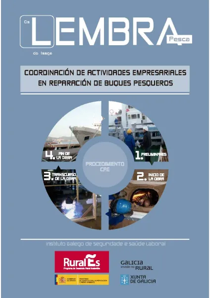 Coordinación de actividades empresariales en reparación de buques pesqueros