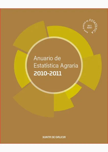 Anuario de estatística agraria 2010-2011