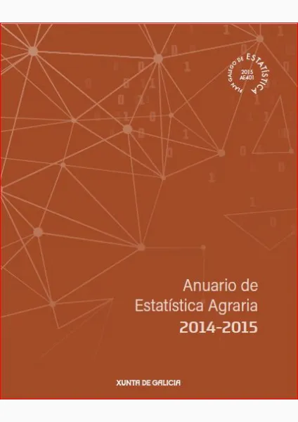 Anuario de estatística agraria 2014-2015