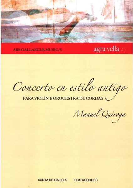 Concerto en estilo antigo para violín e orquestra de cordas