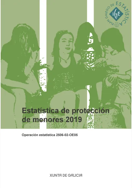 Estatística de protección de menores: operación estatística 2506-02-OE05 | 2019
