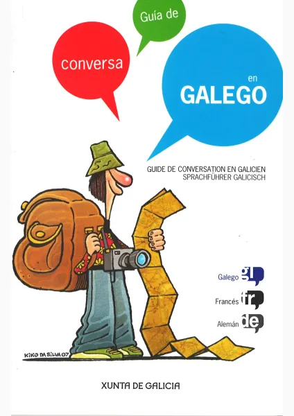 Guía de conversa en galego, francés e alemán