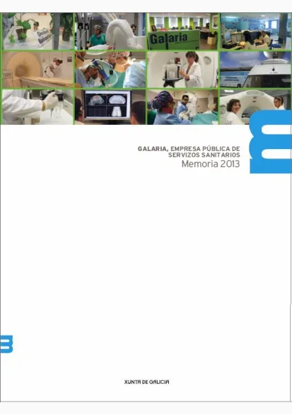 GALARIA, Empresa Pública de Servizos Sanitarios: Memoria 2013