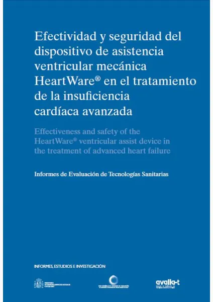 Efectividad y seguridad del dispositivo de asistencia ventricular mecánica HeartWare en el tratamiento de la insuficiencia cardíaca avanzada