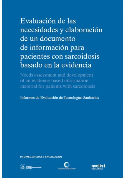 Evaluación de las necesidades y elaboración de un documento de información para pacientes con sarcoidosis basado en la evidencia