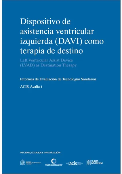 Dispositivo de asistencia ventricular izquierda (DAVI) como terapia de destino
