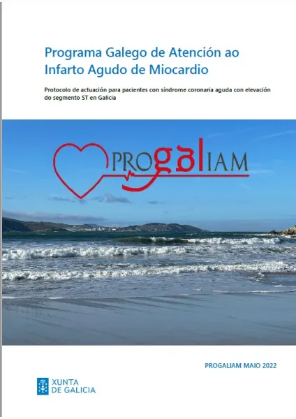 Programa galego de atención ao infarto agudo de miocardio: Protocolo de actuación para pacientes con Síndrome Coronaria Aguda con elevación do segmento ST en Galicia