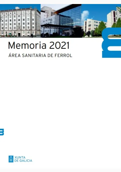 Área Sanitaria de Ferrol. Memoria 2021
