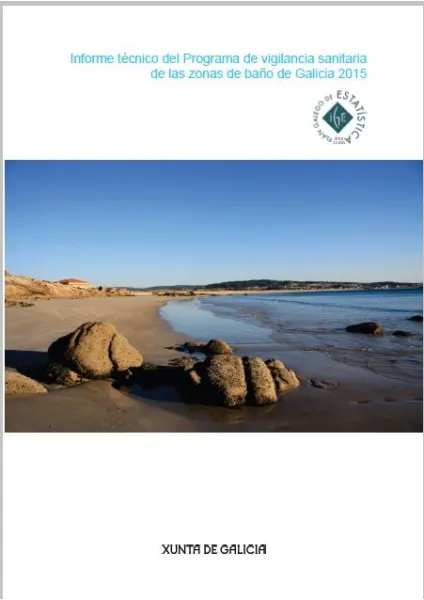 Informe técnico del Programa de vigilancia sanitaria de las zonas de baño de Galicia 2015
