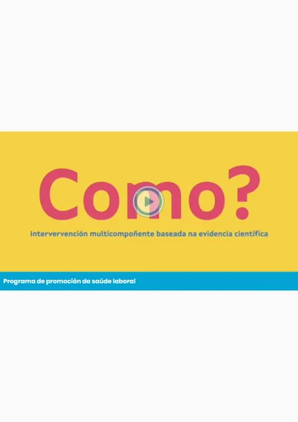 Programa para a promoción da saúde no ámbito laboral
