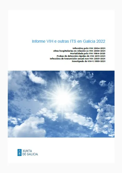 Informe de VIH-sida e outras ITS en Galicia 2022