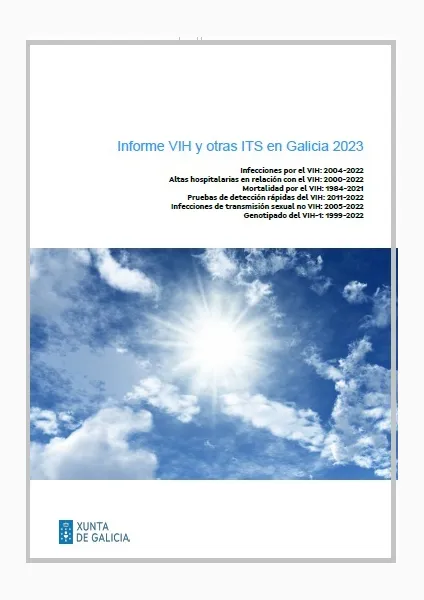 Informe VIH y otras ITS en Galicia 2023: Infecciones por el VIH: 2004-2012. Altas hospitalarias en relación con el  VIH: 2000-2022.-Mortalidad por el VIH: 1984-2021....