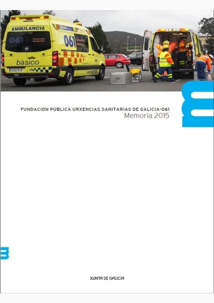 Fundación Pública Urxencias Sanitarias de Galicia. Memoria 2015