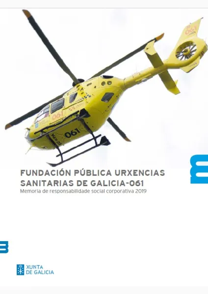 Fundación Pública Urxencias Sanitarias de Galicia-061: Memoria de Responsabilidade Social Corporativa 2019