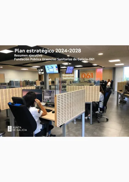 Plan estratégico 2024-2028: Resumen ejecutivo. Fundación Pública Urxencias Sanitarias de Galicia-061