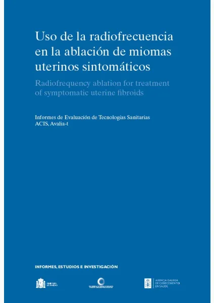 Uso de la radiofrecuencia en la ablación de miomas uterinos sintomáticos
