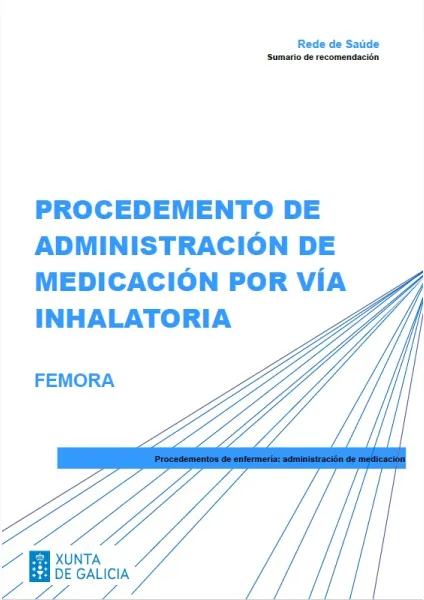 Procedemento de administración de medicación por vía inhalatoria. FEMORA