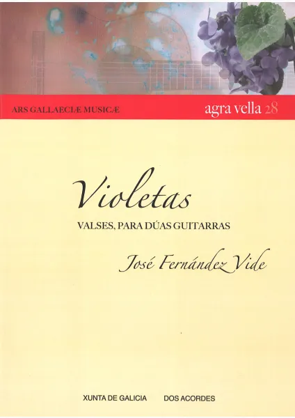 Valses, para dúas guitarras. José Fernández Vide
