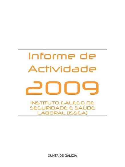  Informe de Actividade 2009 