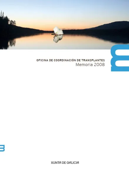  Oficina de coordinación de transplantes. Memoria 2008 (edic. bilingüe) 