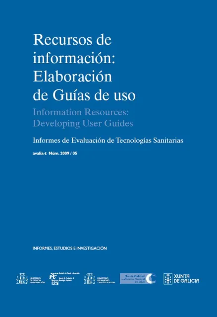  Recursos de información: elaboración de guías de uso. Information Resouces: Developing User Guides 