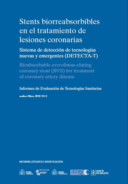  Stents biorreabsorbibles en el tratamiento de lesiones coronarias 