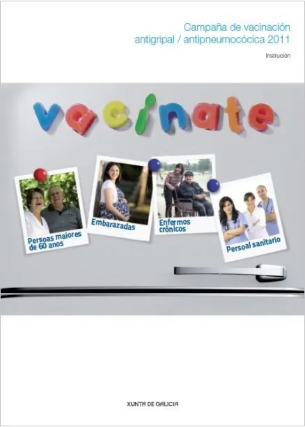 Campaña de vacinación antigripal/antipneumocócica 2011. Instrucción 