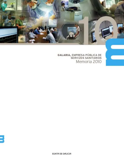  Galaria, empresa pública de servizos sanitarios. Memoria 2010 